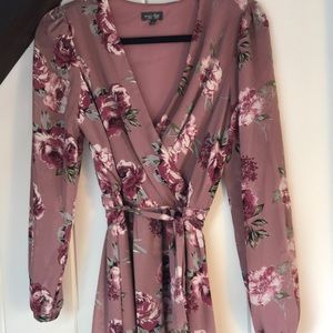 Floral High Low Dress - Lily Rose - Small